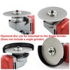 JINGLING 4" inch 100mm Diamond Flat Lap Disc Coated Grinding