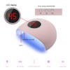 24W LCD Display UV Nail Dryer Dual Light Sources Gel
