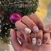 Winter nails just the way I want Handmade nail tips