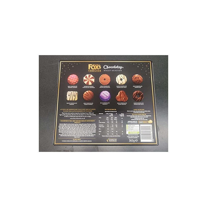 Fox's Chocolatey Biscuit Selection 365g
