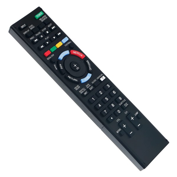 Allimity RM-YD101 Replaced Remote Control Fit for Sony TV KDL-60W605B