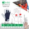 SAFTA Gardening Gloves for Men & Women, Leather palm with