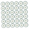 WOONEKY 100Pcs Disposable Eye Mask Breathable Non Woven Cucumber Eye