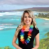 Pack of 1 Hawaii Hula Leis - Vibrant Multicolour Flower
