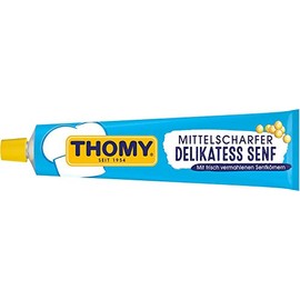 German Thomy Gourmet Mustard Medium Strength - 200 ml