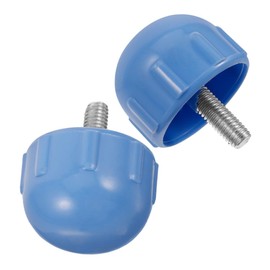 FRCOLOR 2pcs Iv Stand Replacement Screw Cap Handle Tightener Fixator Accessory for Drip Stand High Load Capacity Stable Reliable for Hospitals and Home Use