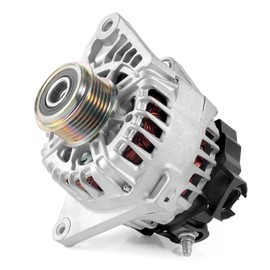 37300-2E200 Alternator 90A 12V Replacement for Soul Hyundai Elantra, Elantra GT, Elantra Coupe, Forte, Forte5, Forte Koup 2011-2017 1.8L 2.0L, High Output 6 Rib Pulley Alternator 373002E200 11610