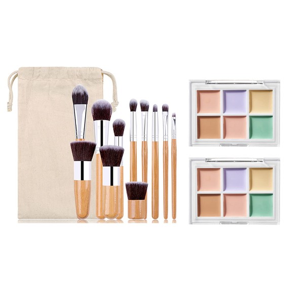 Pure Vie 6 Colours Concealer Set, Cream Contour Highlighting Concealer