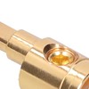 2pcs 0GA Wire Reducer Terminal Connector Pure Copper Gold Plated