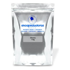 Glicina en Polvo 1kg Encapsuladoras México Aminoácido Natural Deportivo