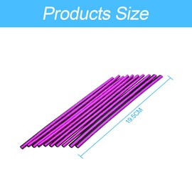CGEAMDY Pack of 20 Car Air Vent Decoration, Car Styling Ventilation Grille Trim, Car Accessories Interior, Multicoloured Decorative Strips for Ventilation Slits (Ice Purple)