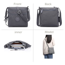 Foino Modische Tasche Umhängetasche Damen Reisetaschen Schultaschen Leicht Vintage Schule Buch Travel Bag für Tablet Tasche Design