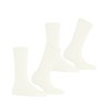 ESPRIT Women's Cloud 2-Pack Socks Breathable Organic Sustainable Cotton Plain