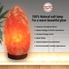 UNITY SALT Himalayan Salt Lamp - Warm, Soothing Glow for