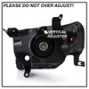 Pair Headlights Assembly DOT Approved For 2008-2012 Ford Escape Limited