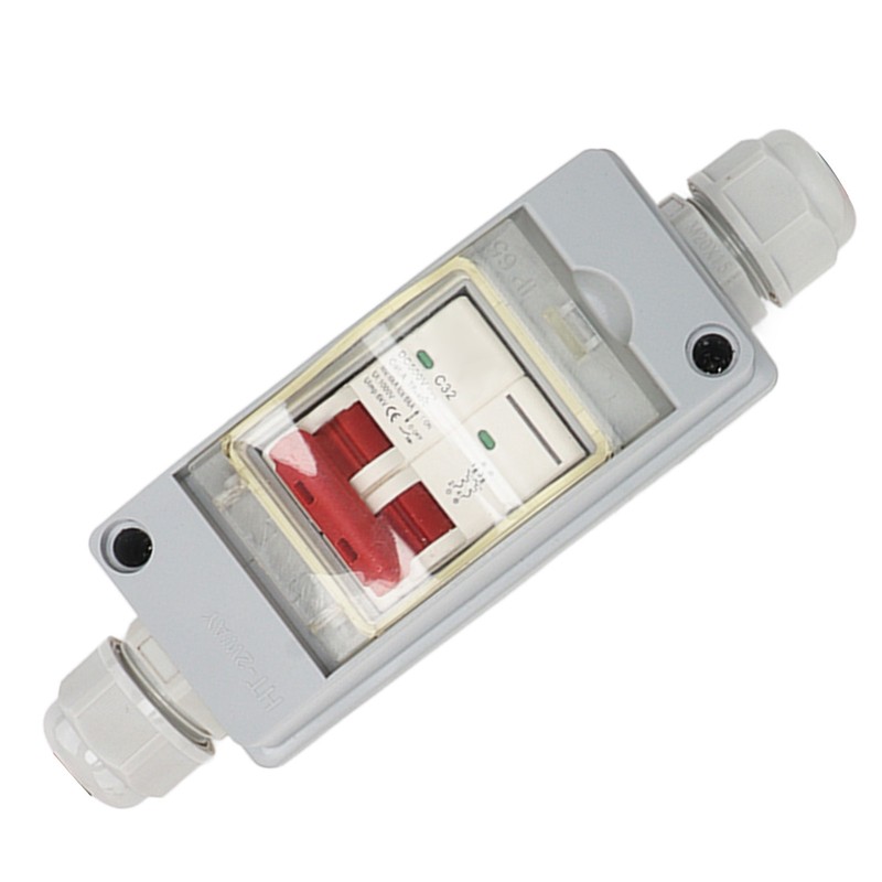Circuit Breaker MCB 2P DC 500V 32A Disconnect Switch with