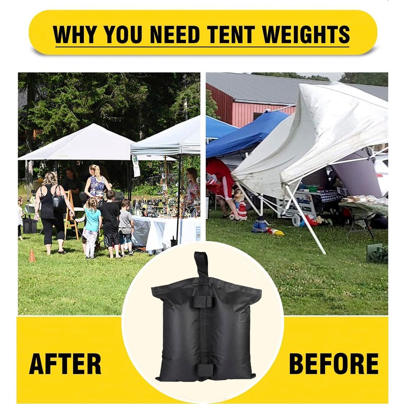 MOPHOEXII 140 LBS Extra Large Pop up Canopy Weights Sand