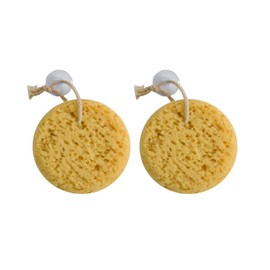 PARADISO Evriholder Sea Foam Body Sponge for Scrubbing and Exfoliating, Set of 2, Large Srubbing Loofah for A Relaxing Shower or Bath