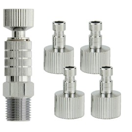 Airbrush Quick Joint One-Touch 1/8 Quick Change with 5 Plugs