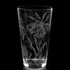FLOWER FIELD Engraved Pint Glass | Great Gift Idea for