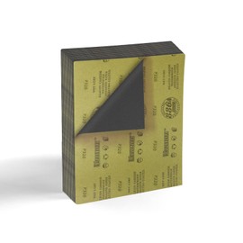 MAXAMN 320 Grit Sandpaper Sheets, 15Pcs 9 x 11 Wet Dry Sandpaper, for Wood