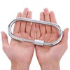 Quick Link Locking Carabiner Clip Big Oval Shape Large Tow