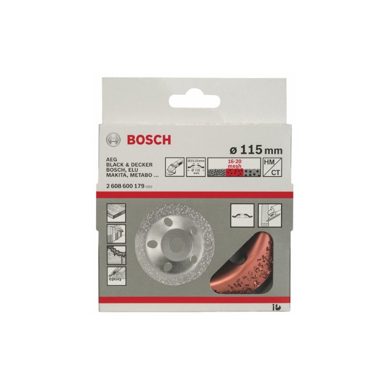 Bosch 2 608 600 179 Hard Wire Cup Brush 115