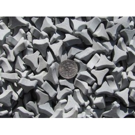 2 Lb. 5/8" X 1/4" Angle Cut TriStar Abrasive Triangle Ceramic Tumbling Tumbler Tumble Media M - General Purpose