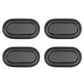 sourcing map Passive Radiator Vibration Plate Subwoofer Vibration Membrane Set of 4