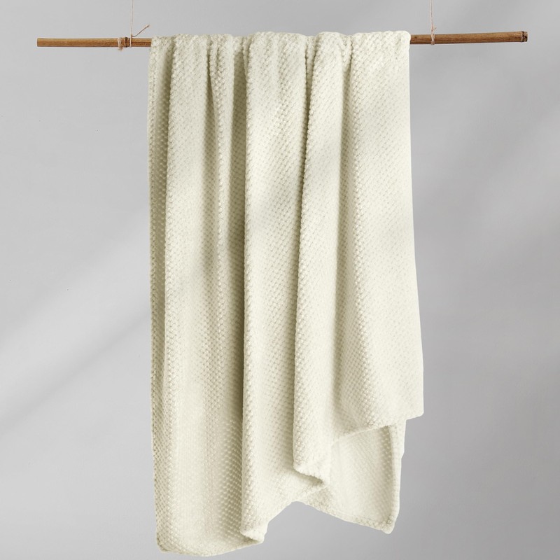 DecoKing Henry Cuddly Blanket, Soft, Fleece Microfibre Bedspread in Scandinavian