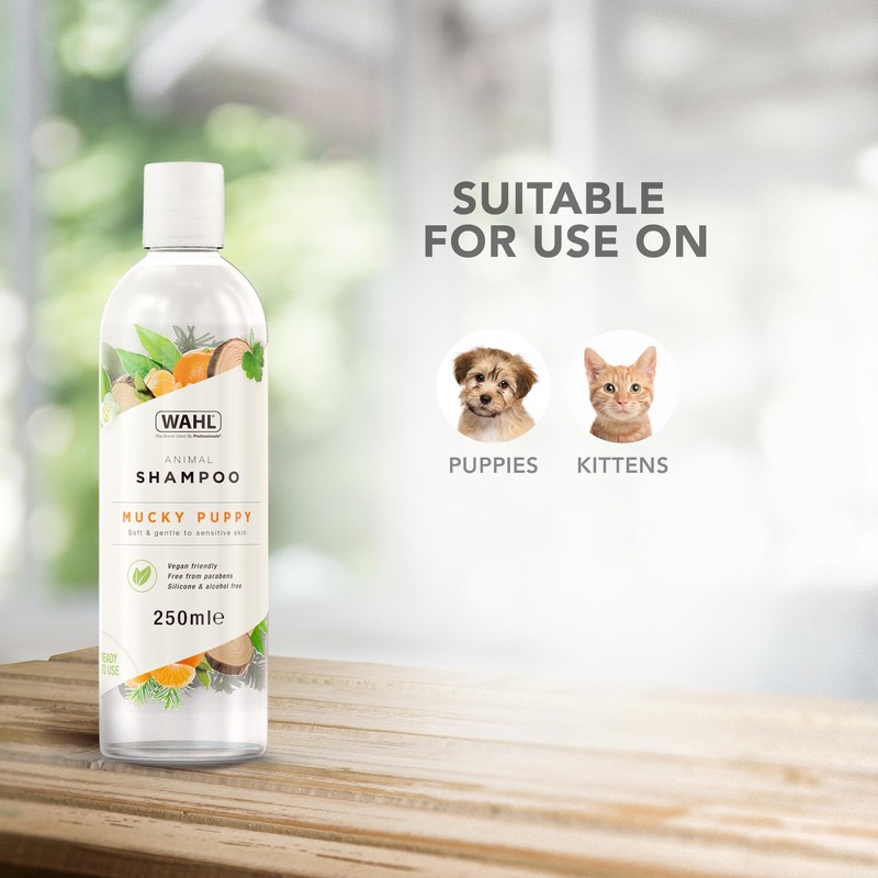 Wahl Mucky Puppy Shampoo,Shampoo for Pets, Gentle Pet Friendly Formula,