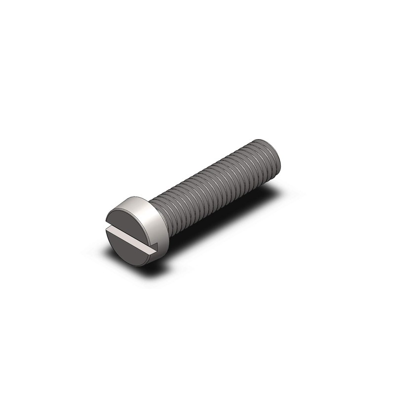 M6X80 Slotted Cylinder Screws DIN 84 A2 Stainless Steel Pack