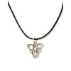 Dreambase Celtic Knot Necklace, Antique Silver, Esoteric - Zinc Alloy,