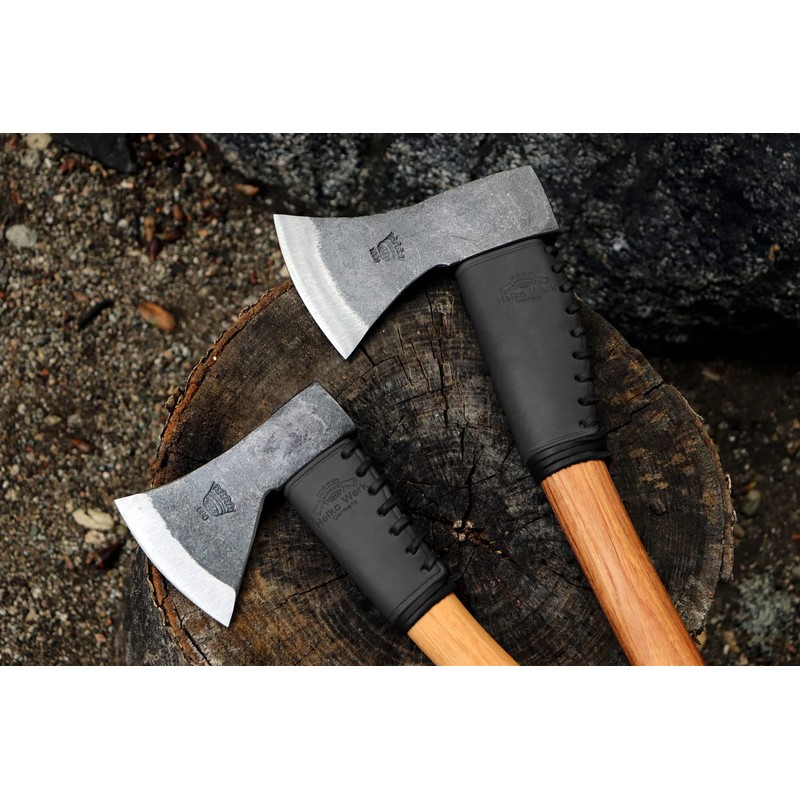 1844 Helko Werk Germany Leather Axe Handle Collar - Axe