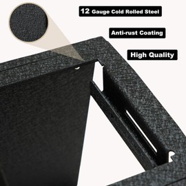 XDeer Center Console Gun Safe for hundgun Premium in-Vehicle Console Lock Box Compatible with 2021-2024 Ford F-150, 2021-2024 Ford F-150,4 Digit Combination Lock, CP1354-12