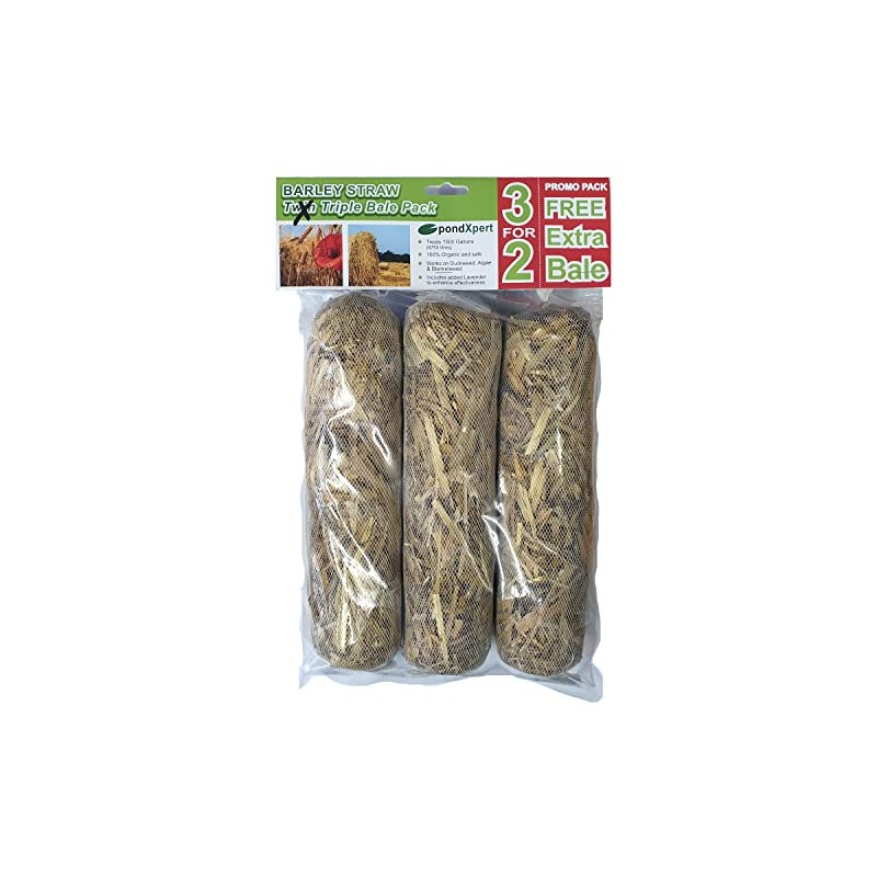 PondXpert Triple Barley Straw with added lavender 3 For 2