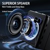 comiso Portable Bluetooth Speaker, 60W Party Speaker with Loud Subwoofer