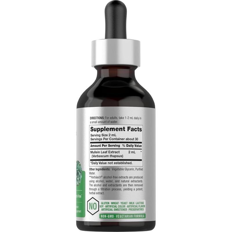 Mullein Leaf Extract | 2oz Liquid