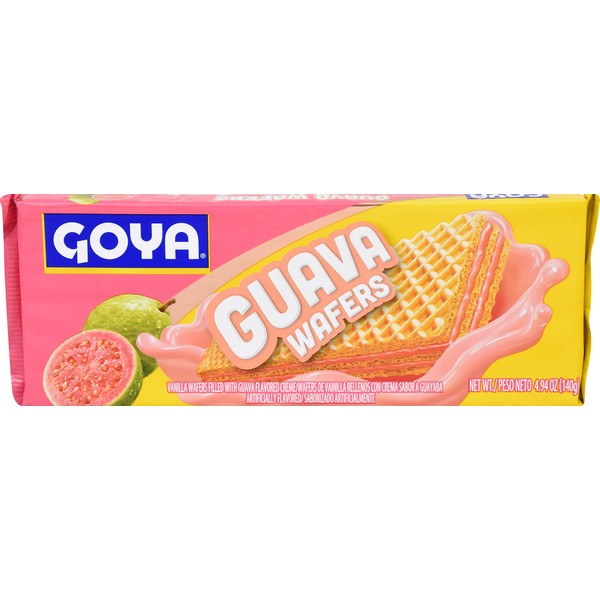 Goya Guava Wafer Cookies, 4.94 Ounce