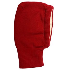 Foster-Natur, Balaclava, slip-on hat, window cap, 100% wool with cotton lining. - Red - M