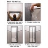 ROLLINGDOG Zip Door Dust Barrier - Plastic Door Cover for