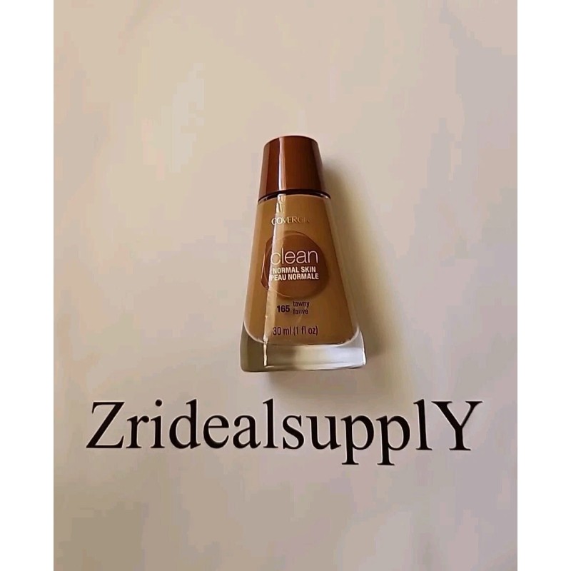 COVERGIRL CLEAN LIQUID FOUNDATION 1 OZ 165 TAWNY