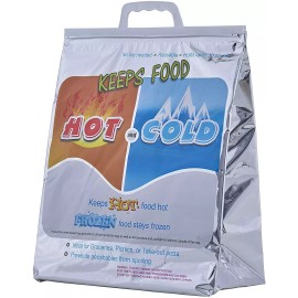 Superio Hot and Cold Reusable Insulated Food Storage Bag, Stand-Up