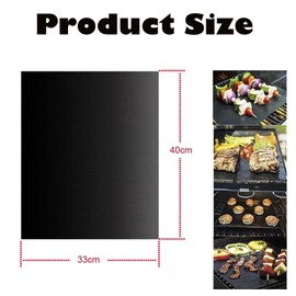 5pcs Oven Liners BBQ Mats for Gas Grill Reusable Oven Liners for Bottom of Oven Oven Mats for Bottom of Oven Oven Liners for Bottom of Fan Assisted Ovens Washable(Black)