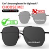 MAXJULI Polarized Aviator Sunglasses for Women Men - Classic Retro
