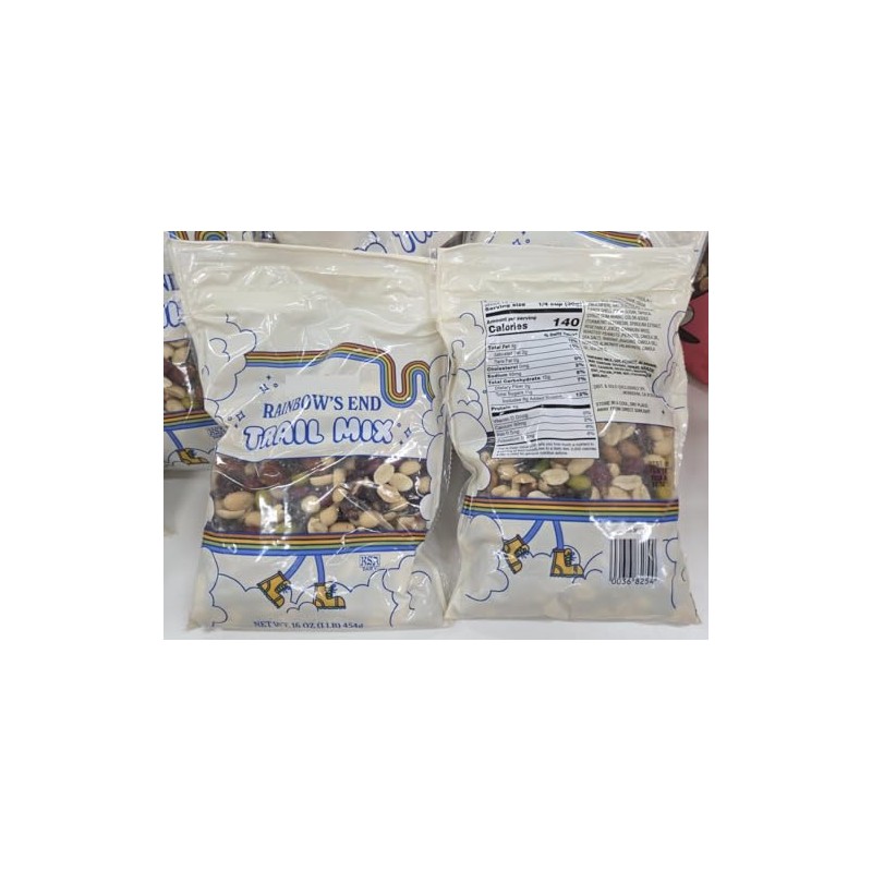 Trader Joe Rainbow’s End Trail Mix 16oz 454g (Two Bags)