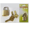 Premium Korean Brass ZACKER Small Padlock with DIY Key Hardware