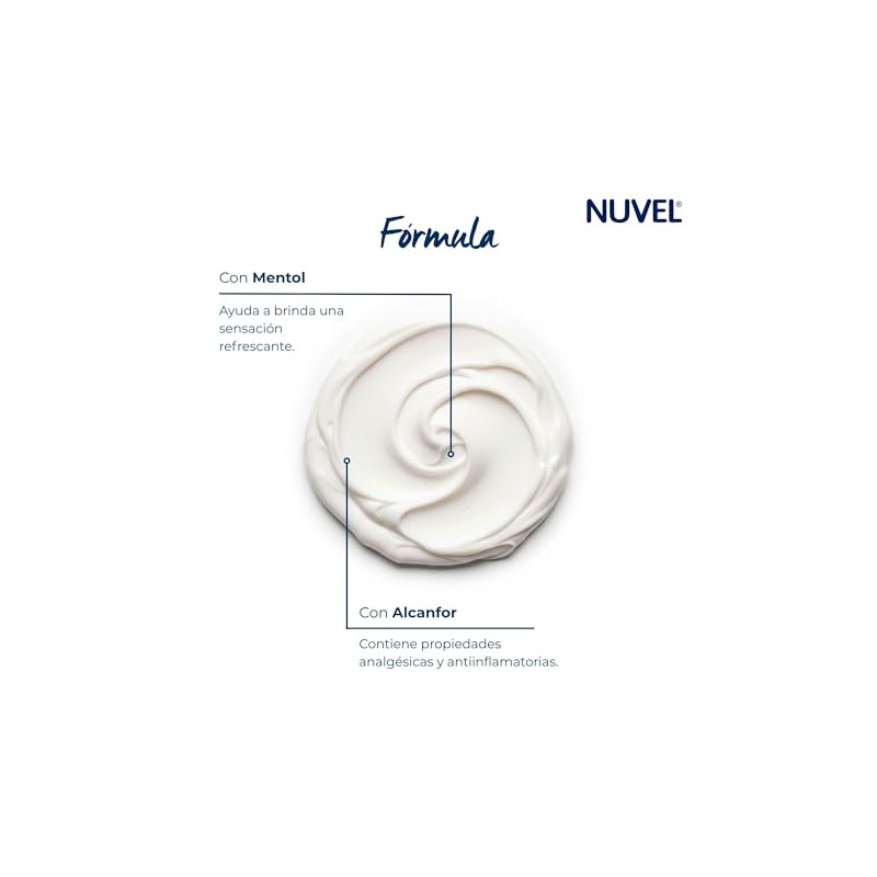 Nuvel Crema Refresca Pies y Piernas Cansadas | Alivio Instantáneo