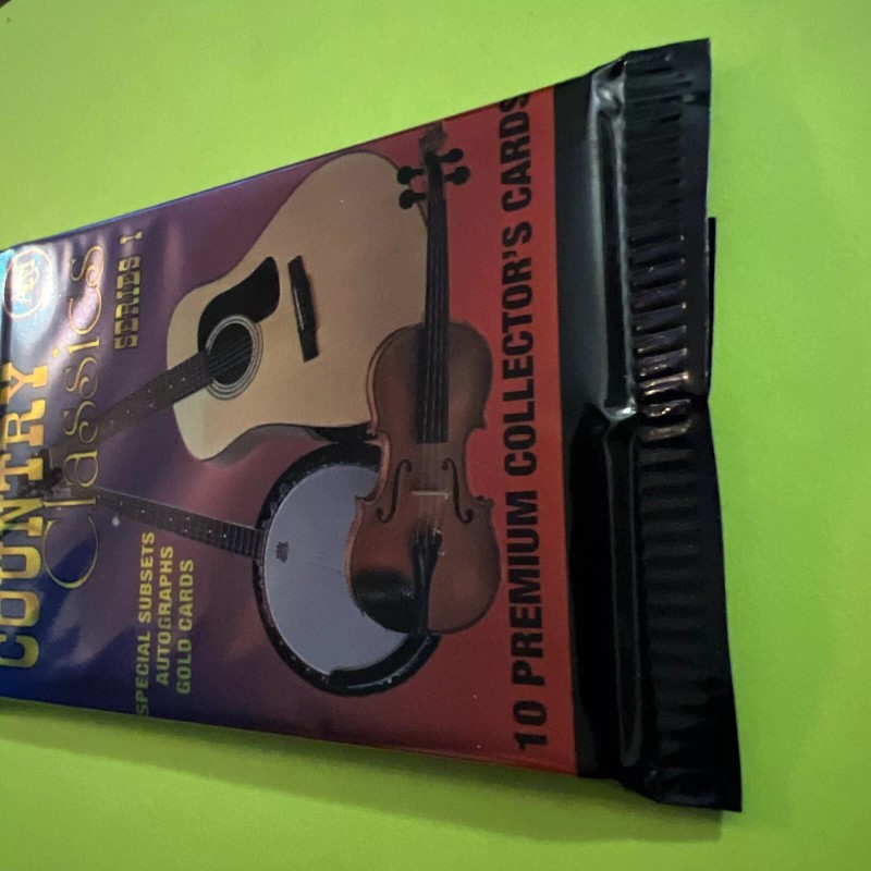 Super Country Music Trading Card Pack (1)