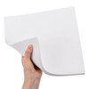 uxcell White EVA Foam Sheets 10 x 10 Inch 10mm